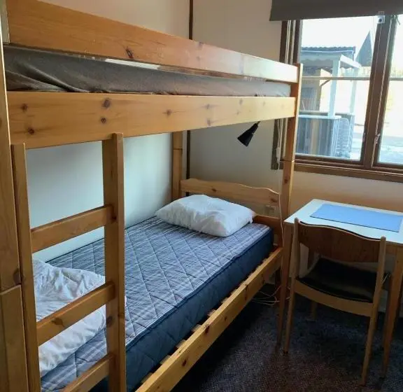 バスルーム共同エコノミー4人部屋, Försgården Fjällpensionat