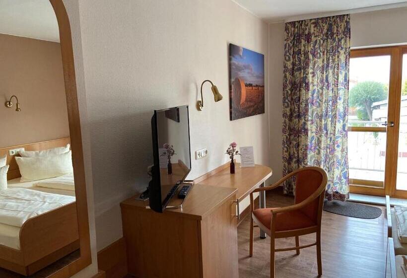 اتاق راحتی یک تخته, Bett & Frühstück