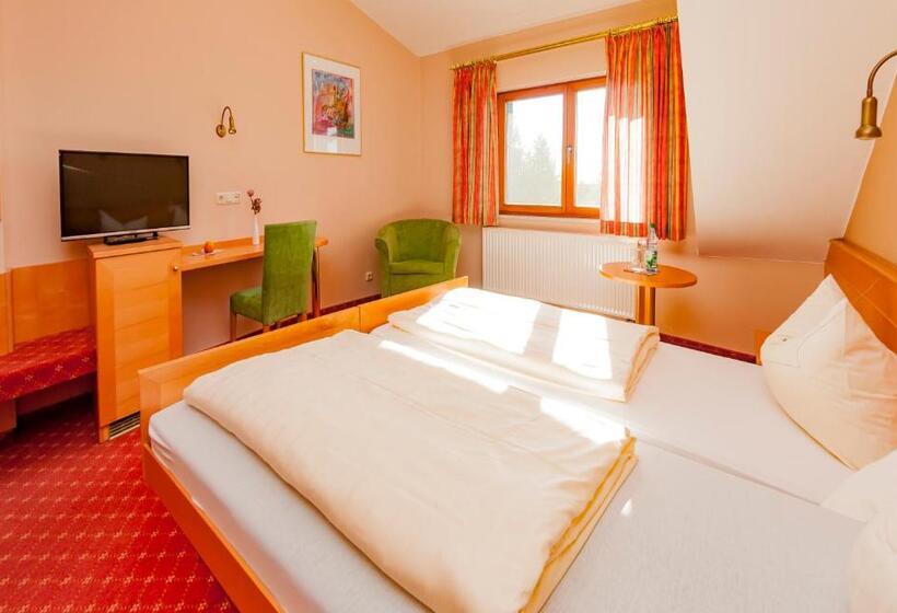 اتاق راحتی یک تخته, Bett & Frühstück