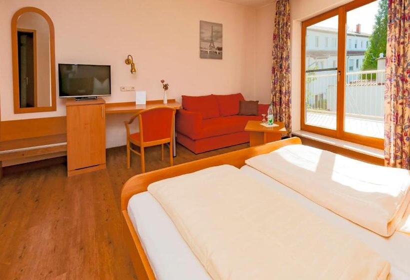 اتاق راحتی یک تخته, Bett & Frühstück