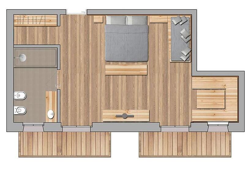 סוויטת ג'וניור, Garni Lilly