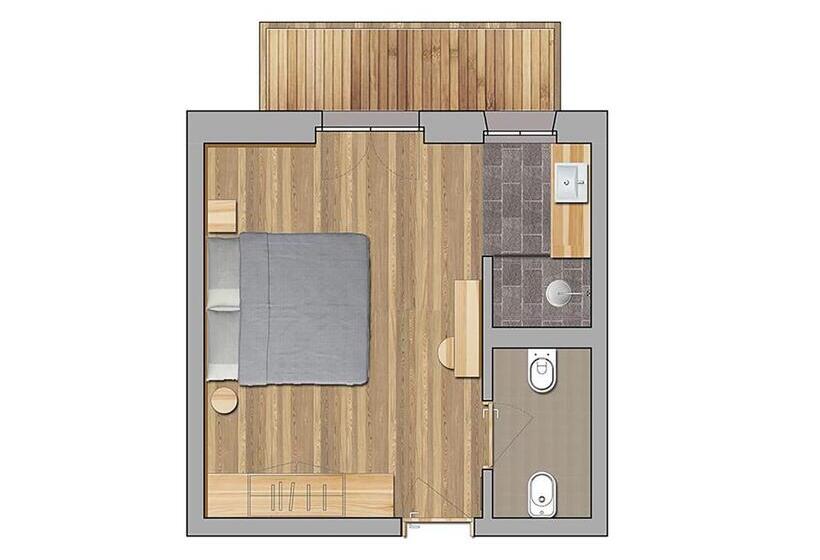 חדר סופריור, Garni Lilly