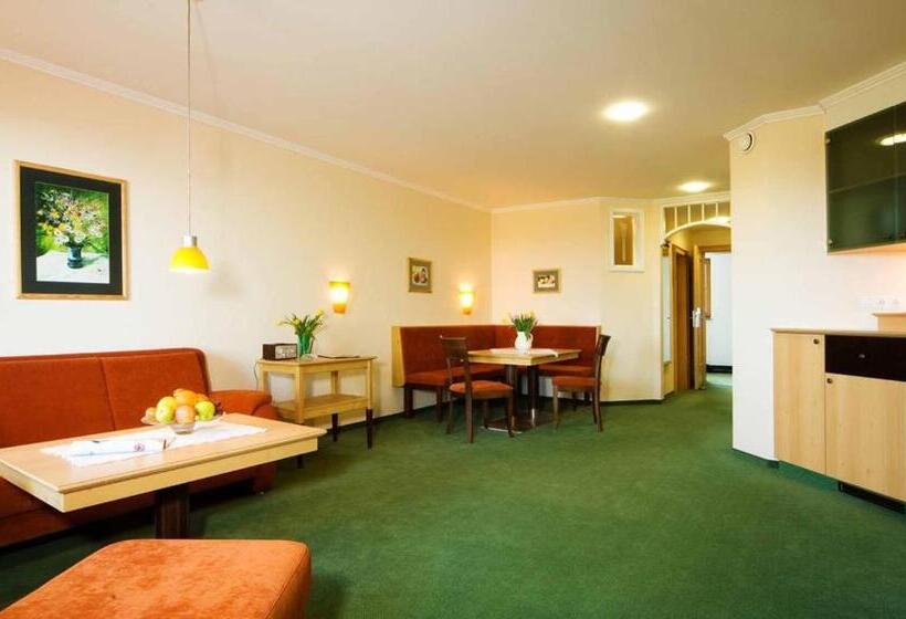 침실 2개 스위트, Panoramahotel Grobauer