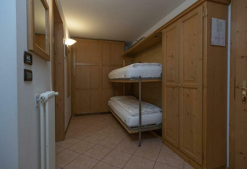 شقة بغرفة نوم واحدة, Residence Kristall  Fiemme Holidays