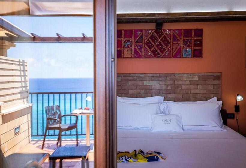 수피리어 룸 바다 전망, Rocca Della Sena