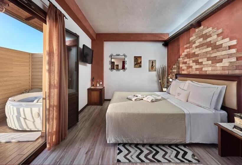 디럭스 룸 바다 전망, Rocca Della Sena