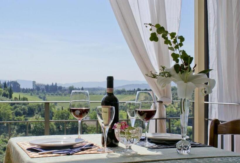 חדר דלוקס, Villa Il Fedino