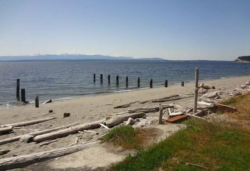 １ベッドルームハウス, Beachfront Mutiny Bay Cabin