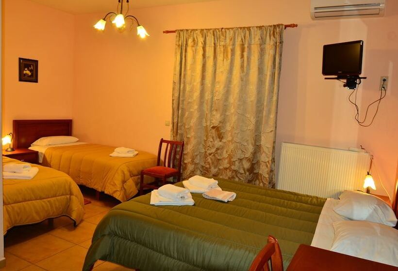 スタンダード4人部屋, Guesthouse Lithos