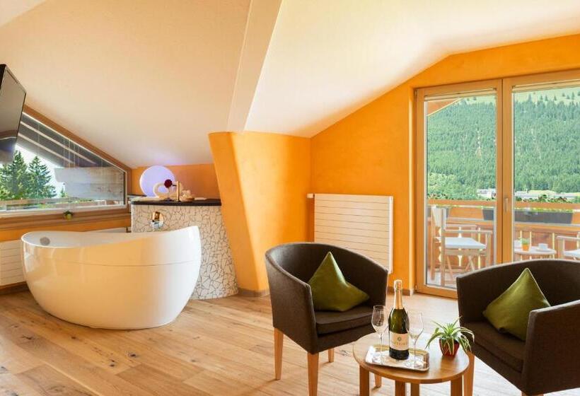 산 전망 스위트, Biohotel Mattlihüs