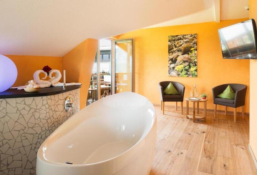 산 전망 스위트, Biohotel Mattlihüs