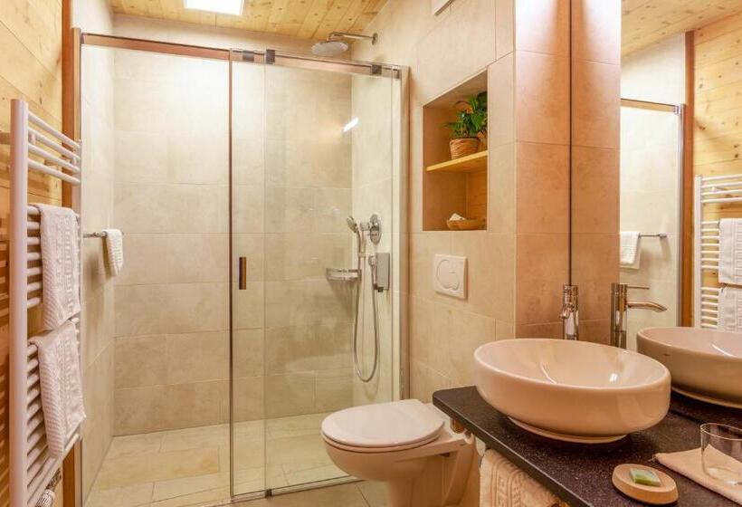 침실 2개 아파트, Biohotel Mattlihüs