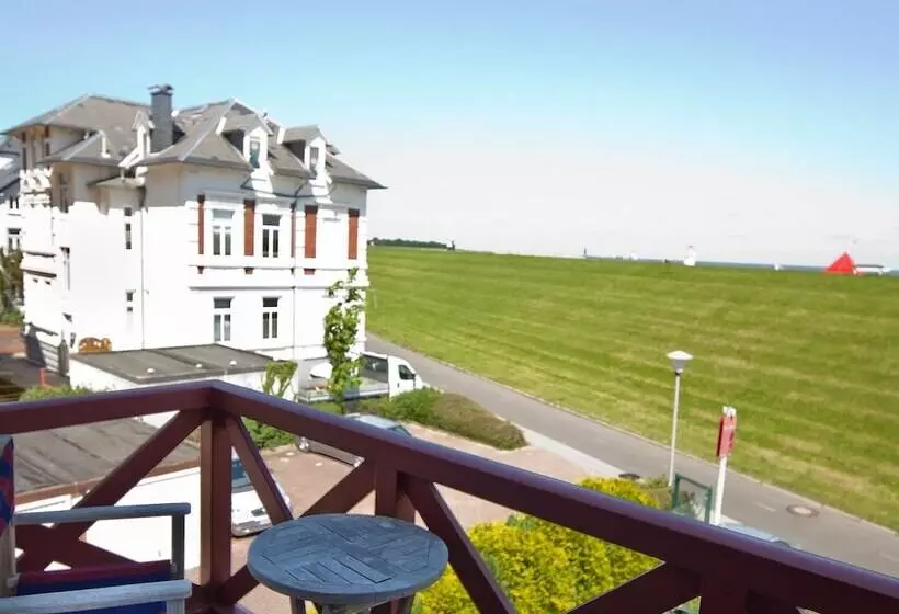 Standard-huone Merinäkymä Parveke, Villa Caldera