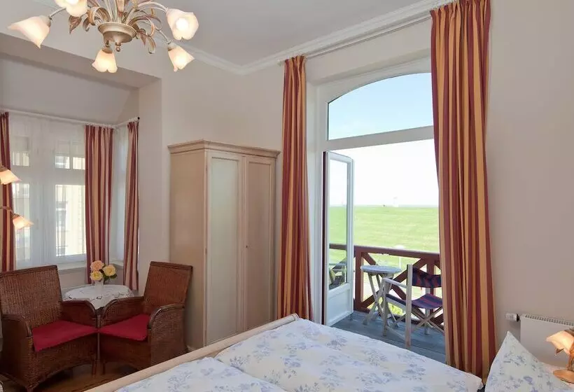 Standard-huone Merinäkymä Parveke, Villa Caldera
