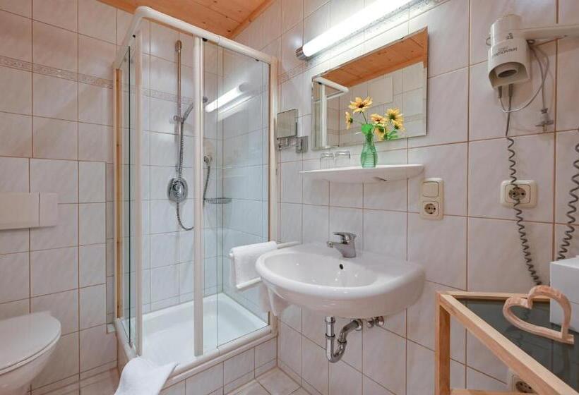 شقة غرفة نوم واحدة مزودة بشُرفة, Landhaus Grobert