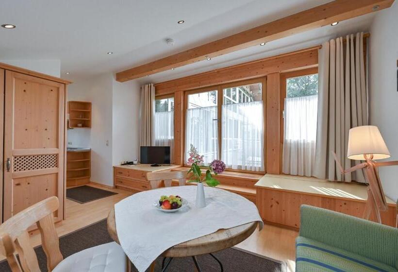 شقة غرفة واحدة مزودة بتراس, Landhaus Grobert