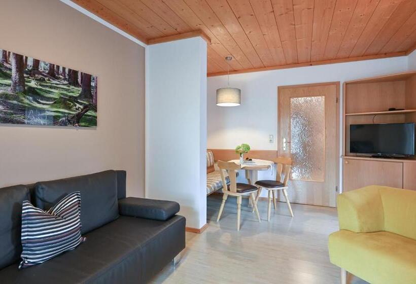 شقة غرفة نوم واحدة مزودة بشُرفة, Landhaus Grobert