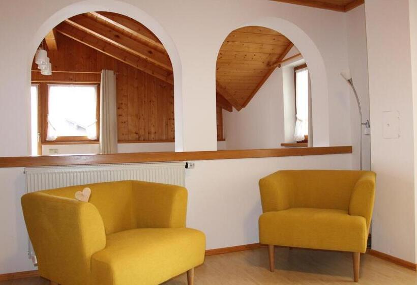 Апартаменты 1 Спальня с Балконом, Landhaus Grobert