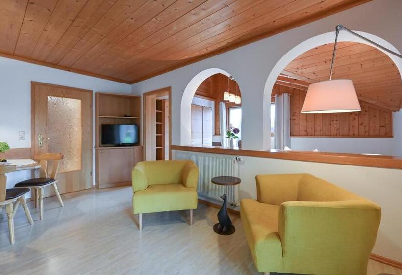 شقة غرفة نوم واحدة مزودة بشُرفة, Landhaus Grobert