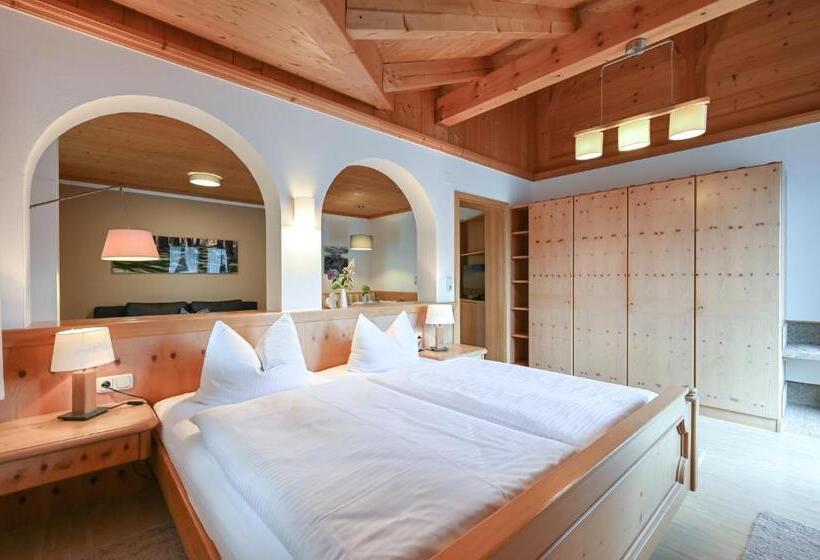 شقة غرفة نوم واحدة مزودة بشُرفة, Landhaus Grobert