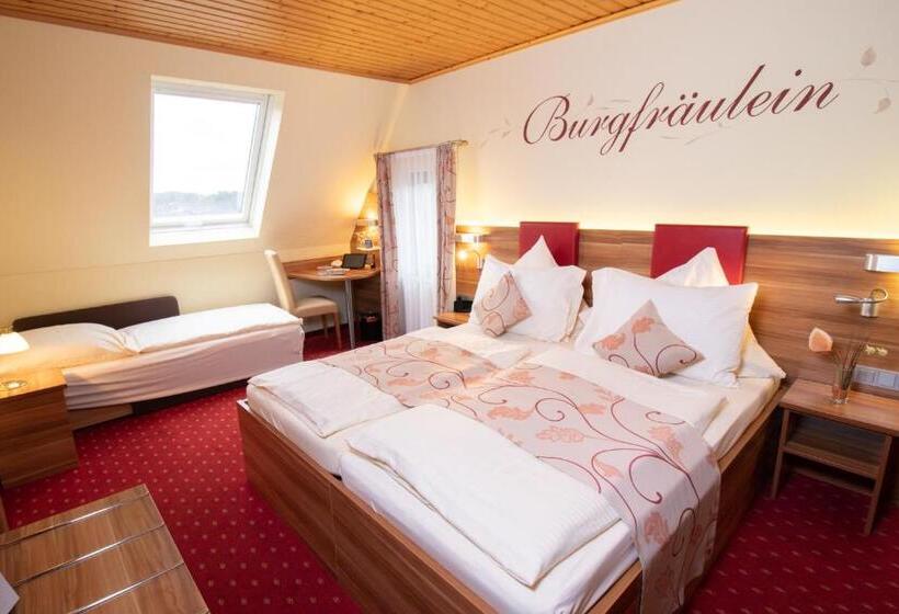 Номер Стандарт Трехместный, Burgschänke, Hotel & Restaurant E Mobilität Ladestationen Für Elektroautos