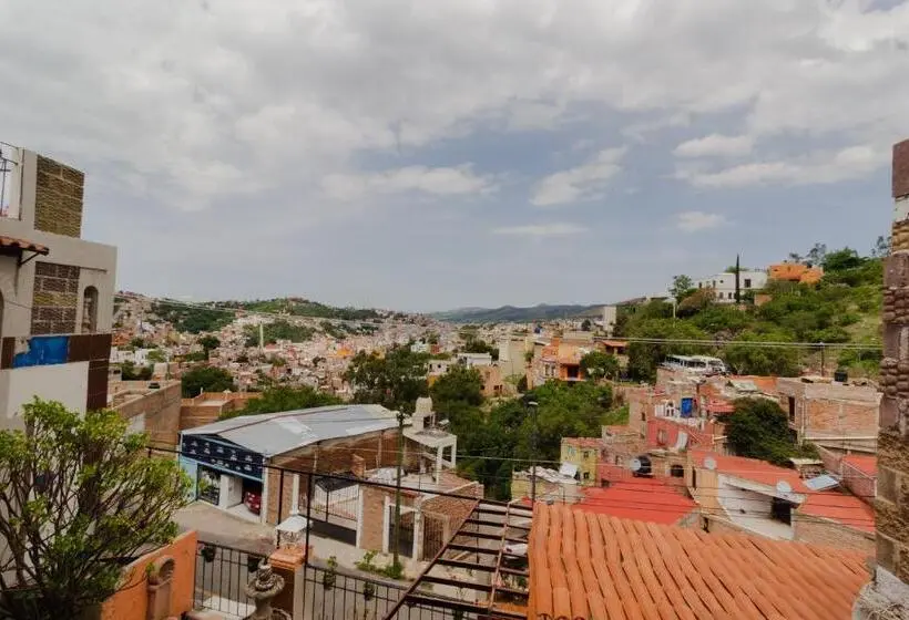 اتاق استاندارد با تراس, Casa 12 Reales Guanajuato