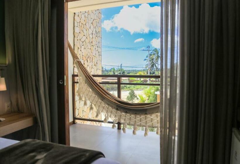 带大床的豪华间, Icaraí Beach