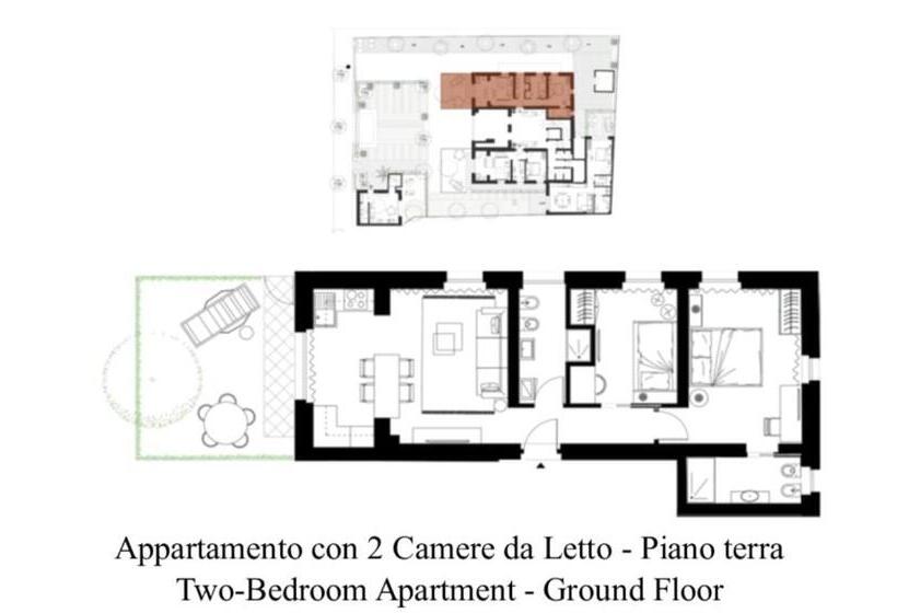Апартаменты 2 Спальни, Elegance Riccione