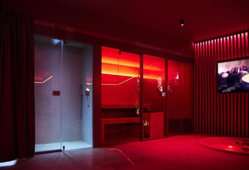 带1个卧室的带阳台的公寓, Mima Aparthotel Boutique & Spa