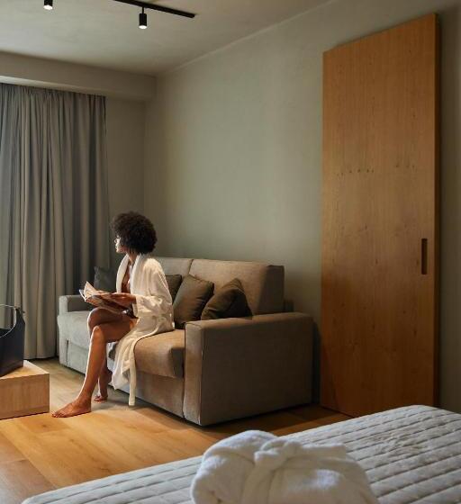 带1个卧室的豪华公寓, Mima Aparthotel Boutique & Spa