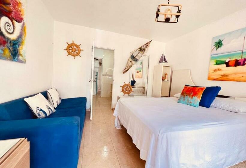Номер Стандарт, Bluemare Ecohotel Frente A La Playa Ensendada