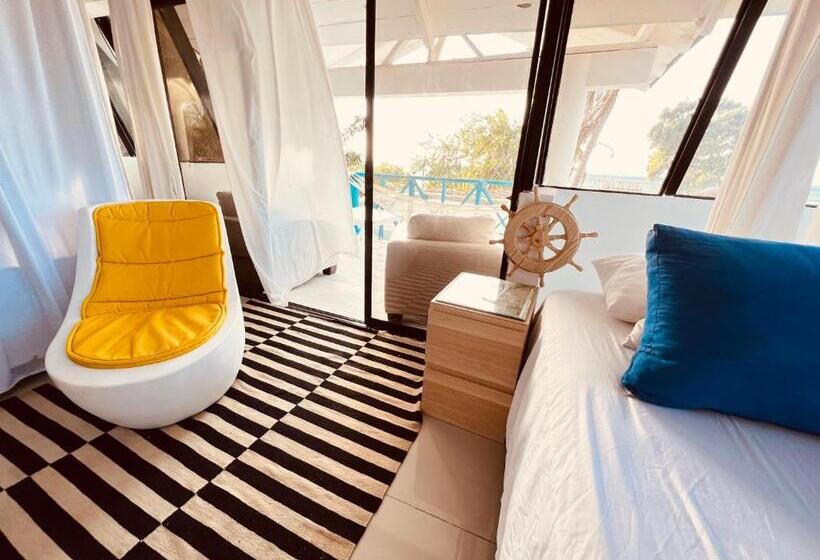 スタンダードルーム, Bluemare Ecohotel Frente A La Playa Ensendada