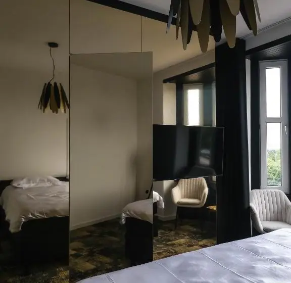 اتاق استاندارد با تخت بزرگ, Bed & Breakfast Maison Noire Westende Bad Incl Parking & Ontbijt