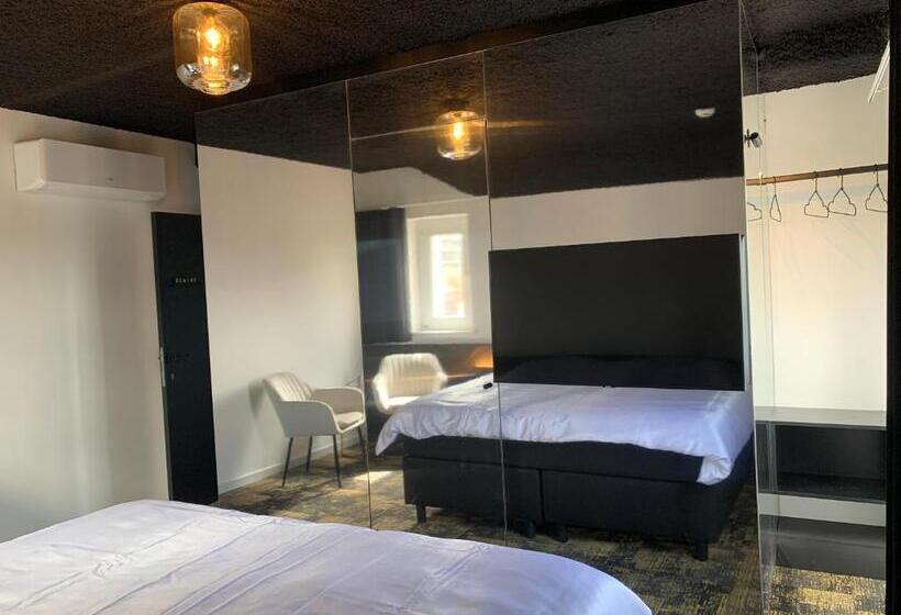 חדר סטנדרט עם מיטת קינג, Bed & Breakfast Maison Noire Westende Bad Incl Parking & Ontbijt