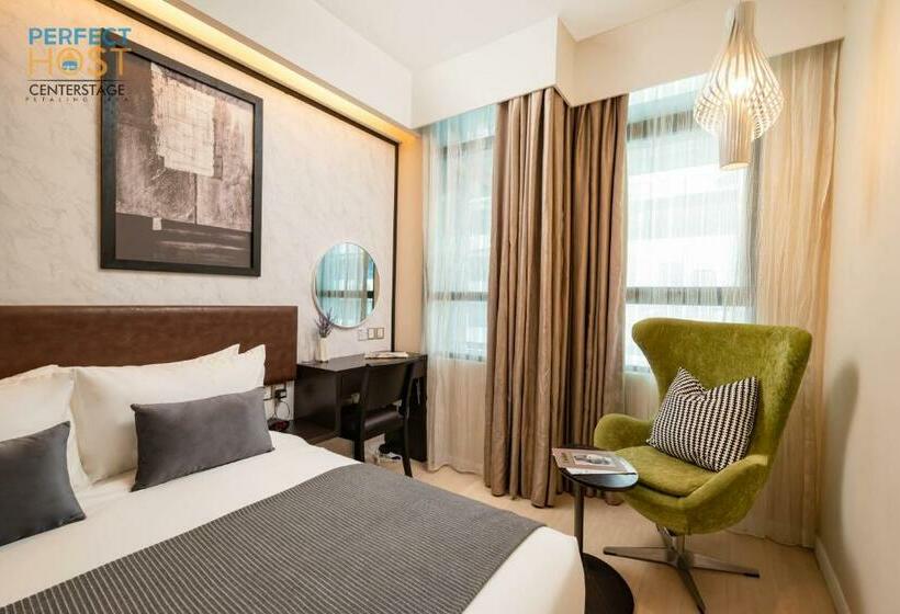 キングサイズベッドのデラックスルーム, Centrestage Petaling Jaya  Perfect Host