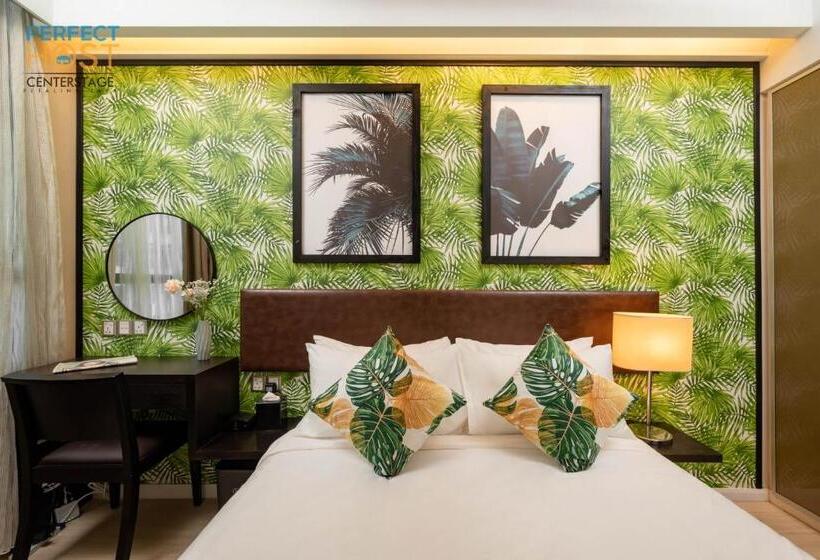 キングサイズベッドのデラックスルーム, Centrestage Petaling Jaya  Perfect Host