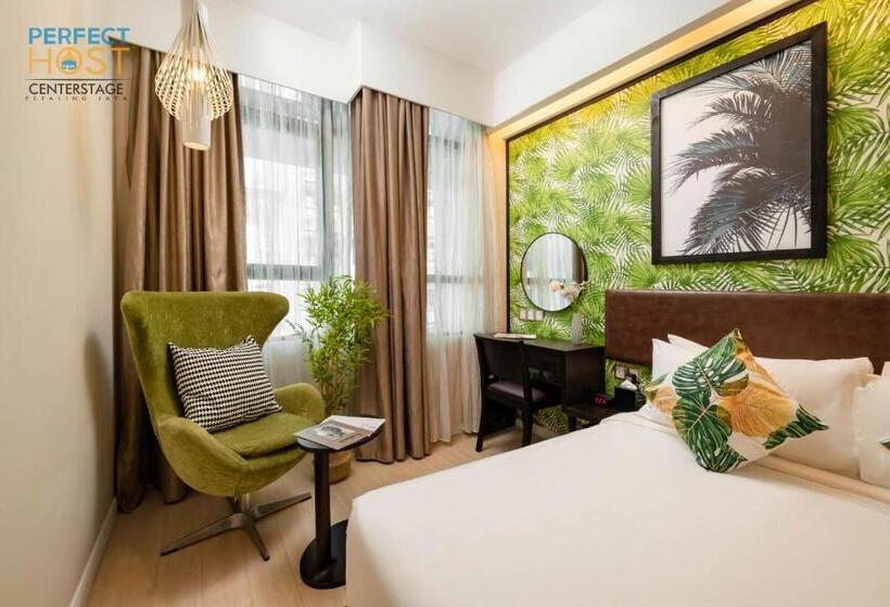 キングサイズベッドのデラックスルーム, Centrestage Petaling Jaya  Perfect Host