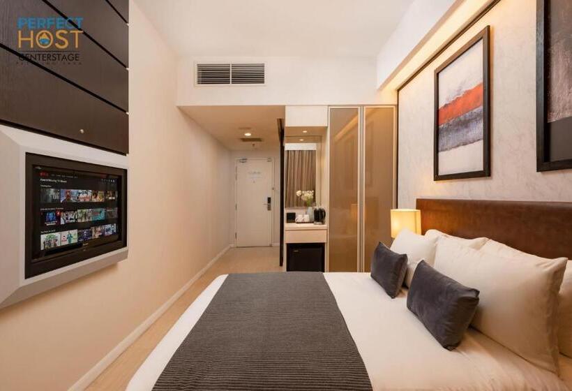 キングサイズベッドのデラックスルーム, Centrestage Petaling Jaya  Perfect Host