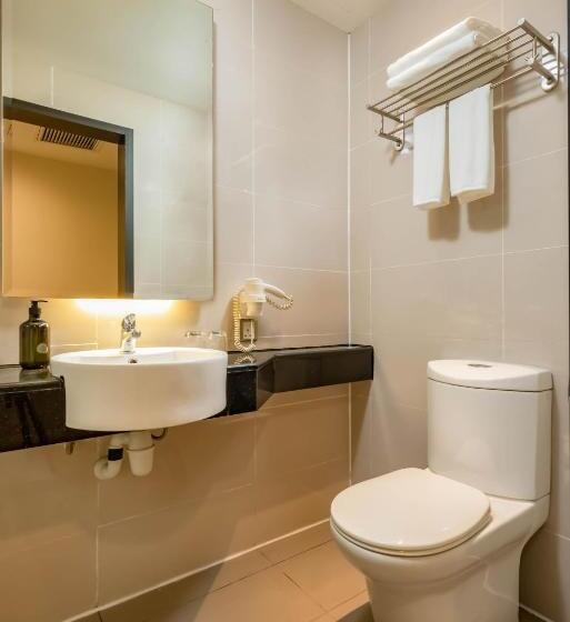 キングサイズベッドのデラックススイート, Centrestage Petaling Jaya  Perfect Host