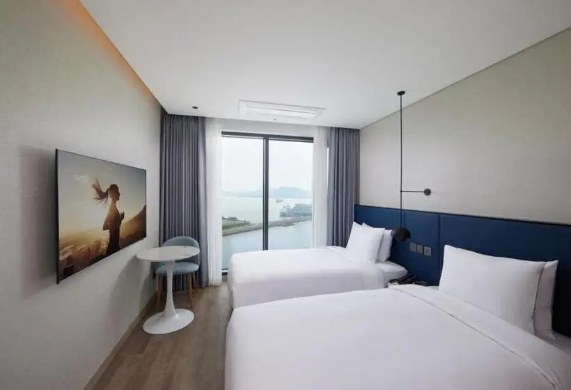 اتاق لوکس با چشم‌انداز دریا, Citadines Connect Hari Busan