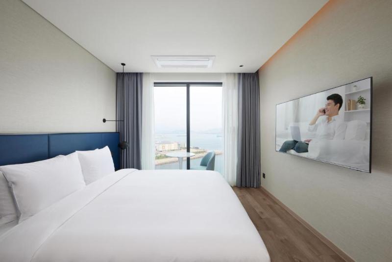 豪华海景房, Citadines Connect Hari Busan