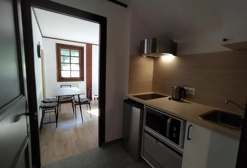 １ベッドルームアパートメント, Chalet Appart Hôtel L Eau Vive