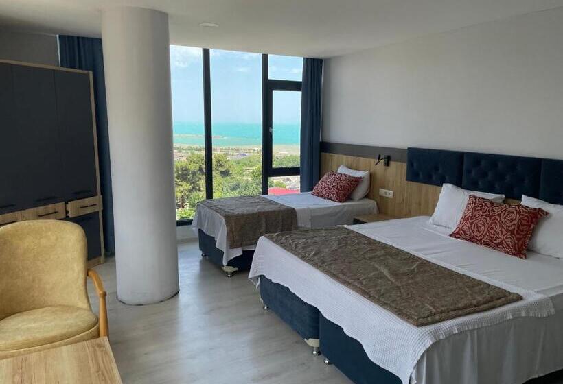 海景豪华三人间, Hann Otel