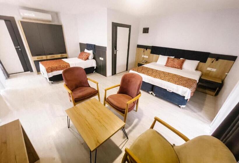 带阳台套房, Hann Otel