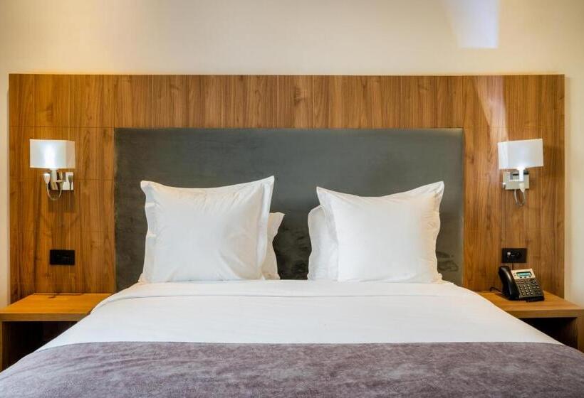 可看到泳池的单人间, Dominium