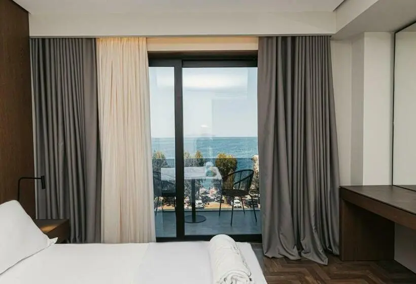 オーシャンビューデラックスルーム, Mazarine Hotel, Vlorë, Albania