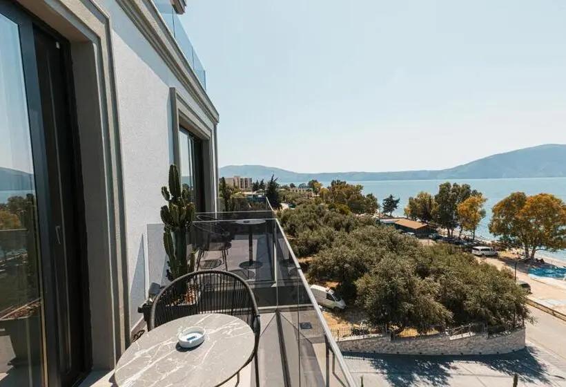オーシャンビュースーペリアールーム, Mazarine Hotel, Vlorë, Albania