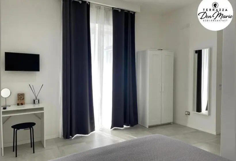 オーシャンビューデラックスルーム, Terrazza Don Mario Bed&breakfast