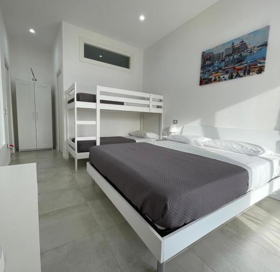 חדר סטנדרט לארבעה נוף לים, Terrazza Don Mario Bed&breakfast