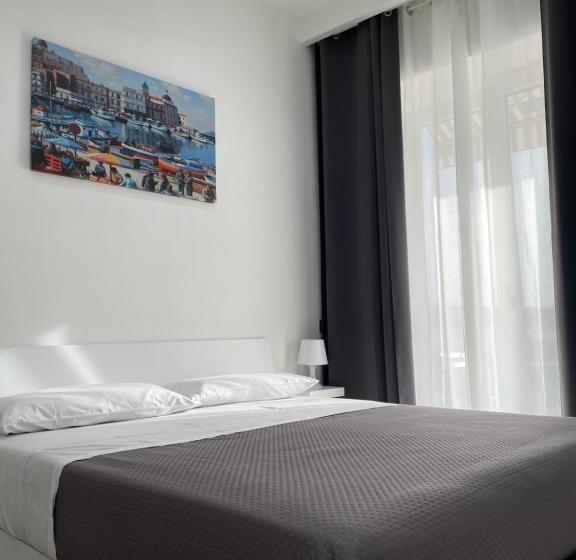 Четырехместный Номер Стандарт Вид на Море, Terrazza Don Mario Bed&breakfast